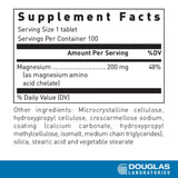 Douglas Laboratories Amino-Mag 200 Magnesium Supplement side view