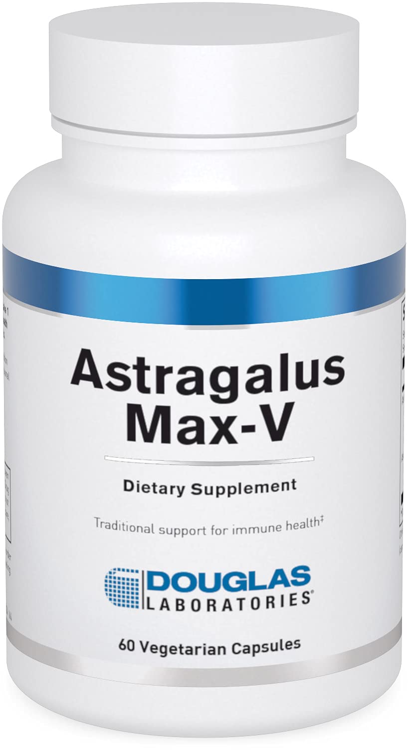 Douglas Laboratories Astragalus Herbal Supplement 500mg front view
