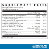 Douglas Laboratories B-Complex with Metafolin capsule close-up