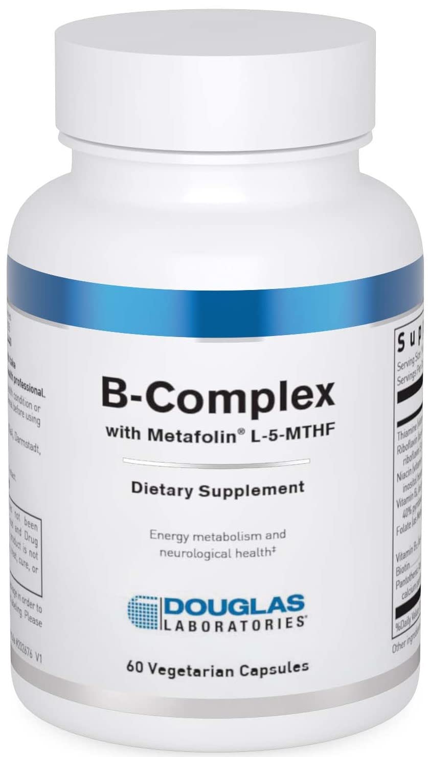 Douglas Laboratories B-Complex with Metafolin front view