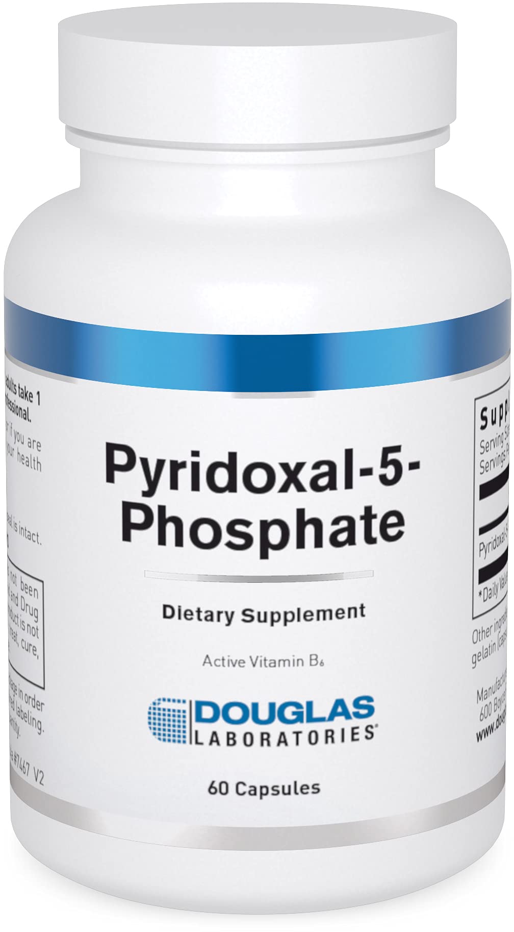 Douglas Laboratories B6 (Pyridoxal Phosphate) 50mg capsules front view