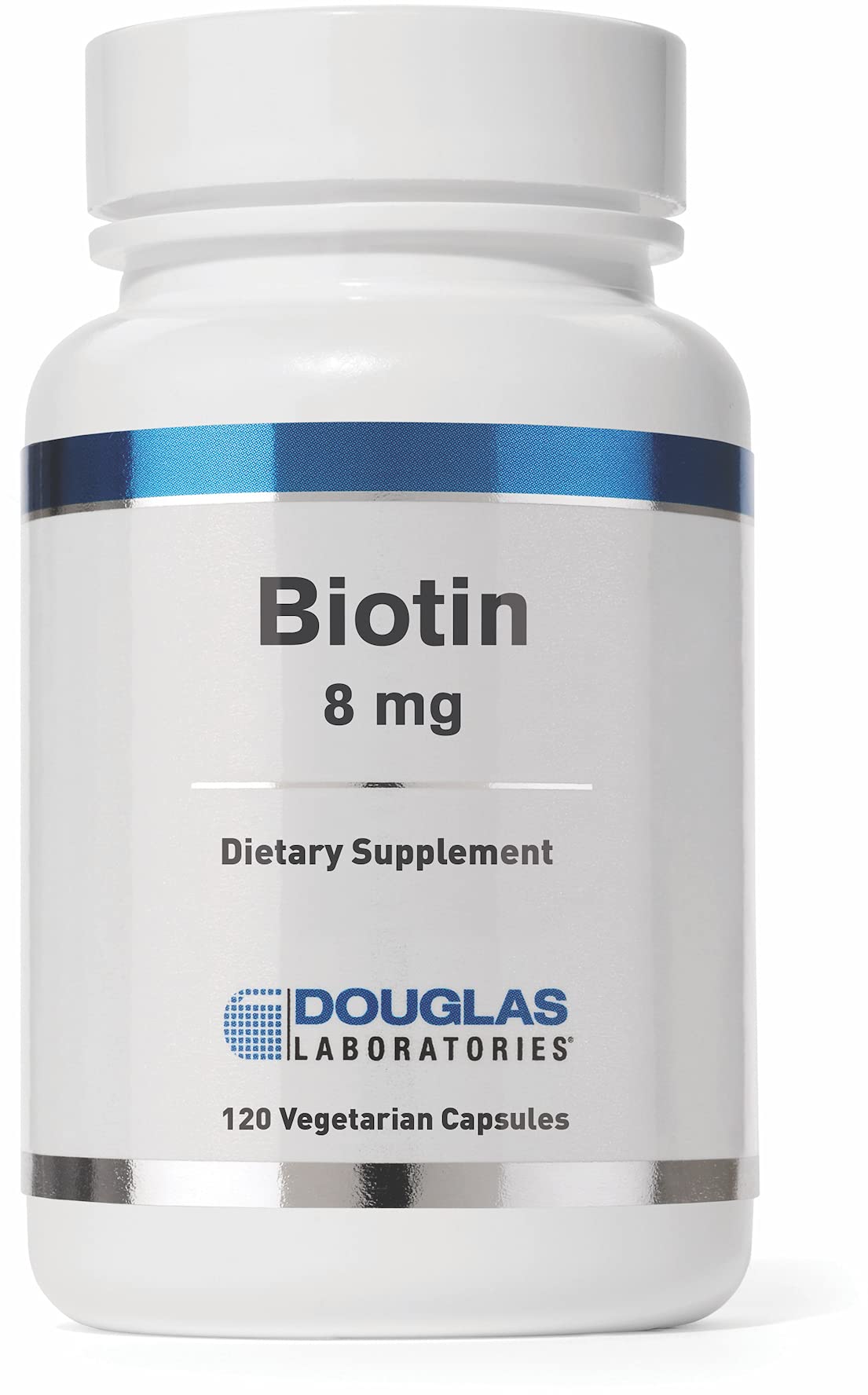 Douglas Laboratories Biotin 8mg capsules front view