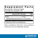 Douglas Laboratories DHEA 5mg Tablets side view