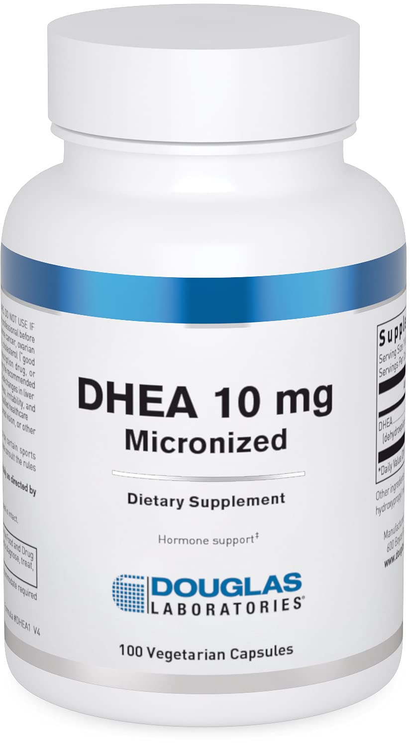 Douglas Laboratories DHEA Capsules 10 mg front view