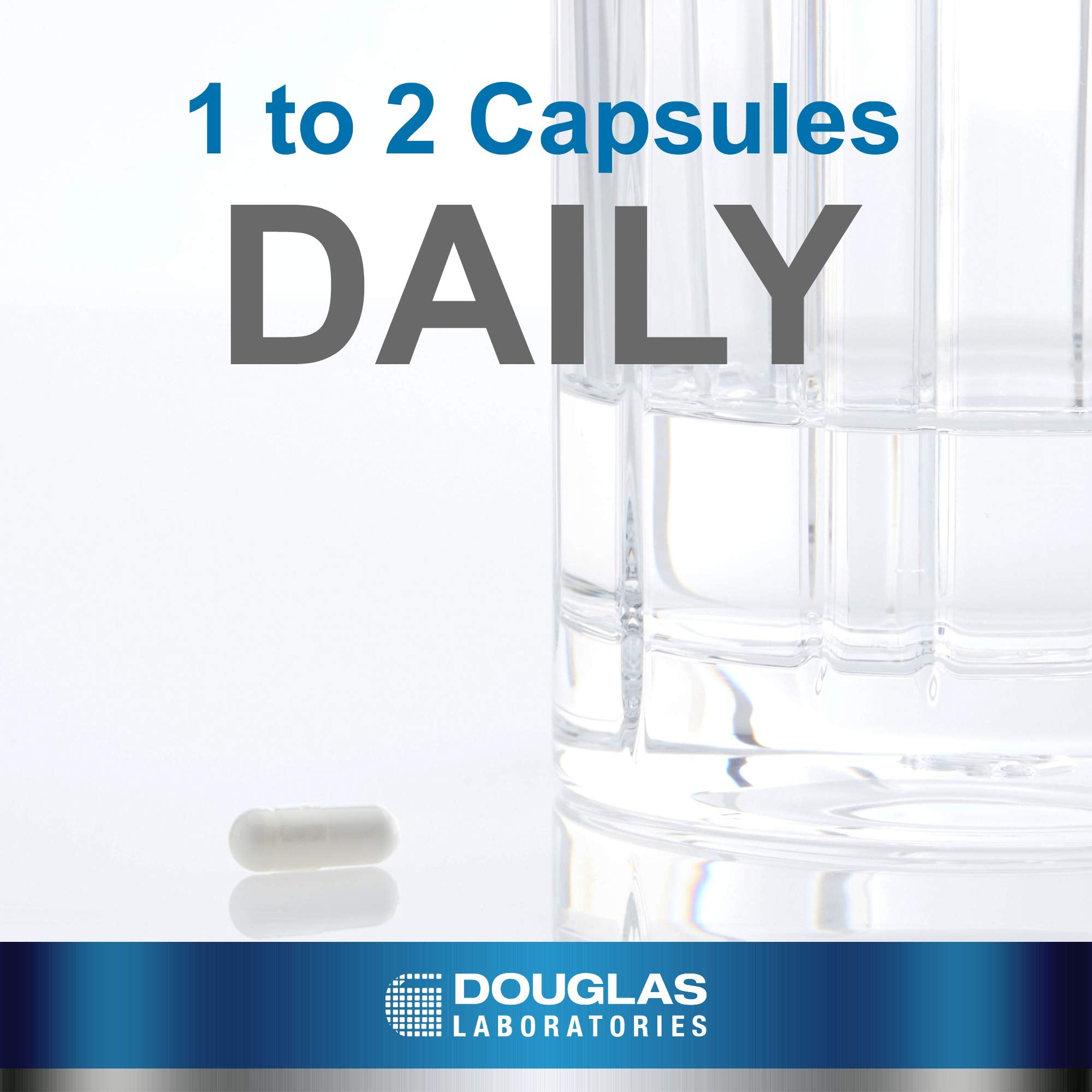 Douglas Laboratories DHEA Supplement 50mg Capsules bottle with label