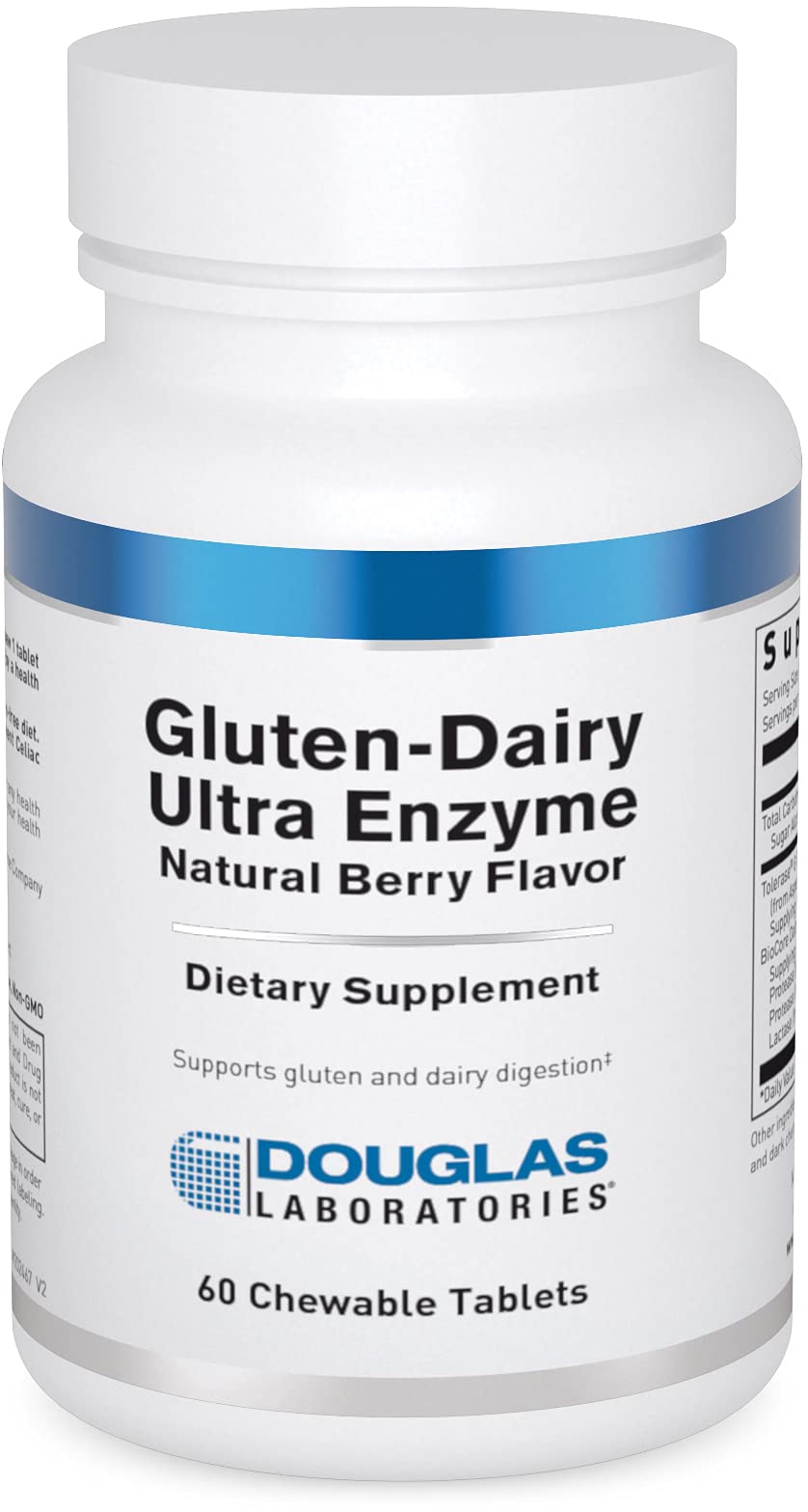 Douglas Laboratories Gluten-Dairy Ultra Enzyme Chews front view packaging