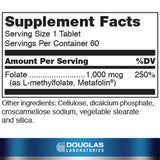 Douglas Laboratories L-Methylfolate Prenatal Vitamins side view