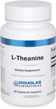 Douglas Laboratories L-Theanine 100mg vegetarian capsules front view