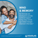 Douglas Laboratories L-Theanine 100mg vegetarian capsules with a measuring spoon