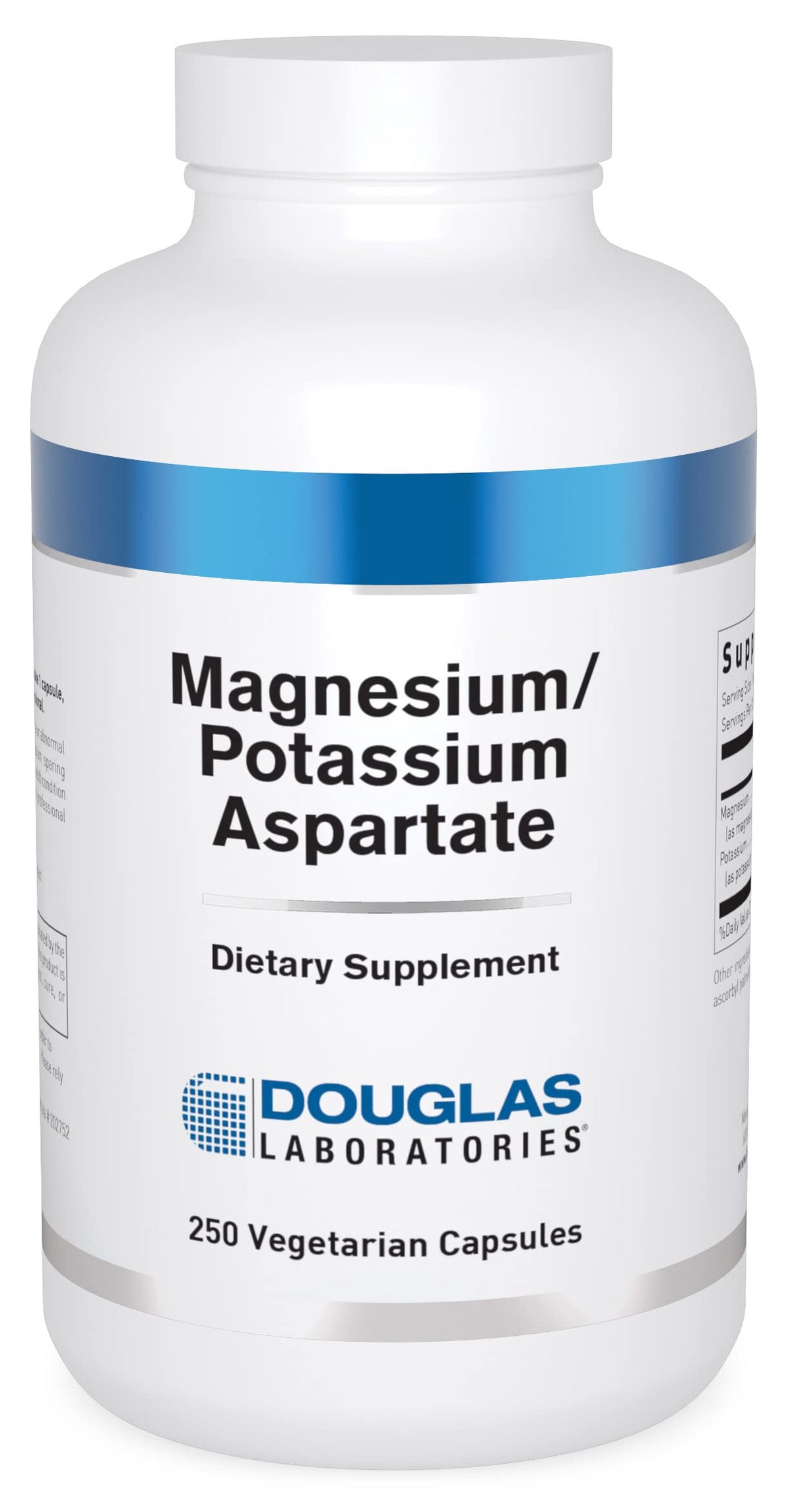 Douglas Laboratories Magnesium/Potassium Aspartate capsules front view