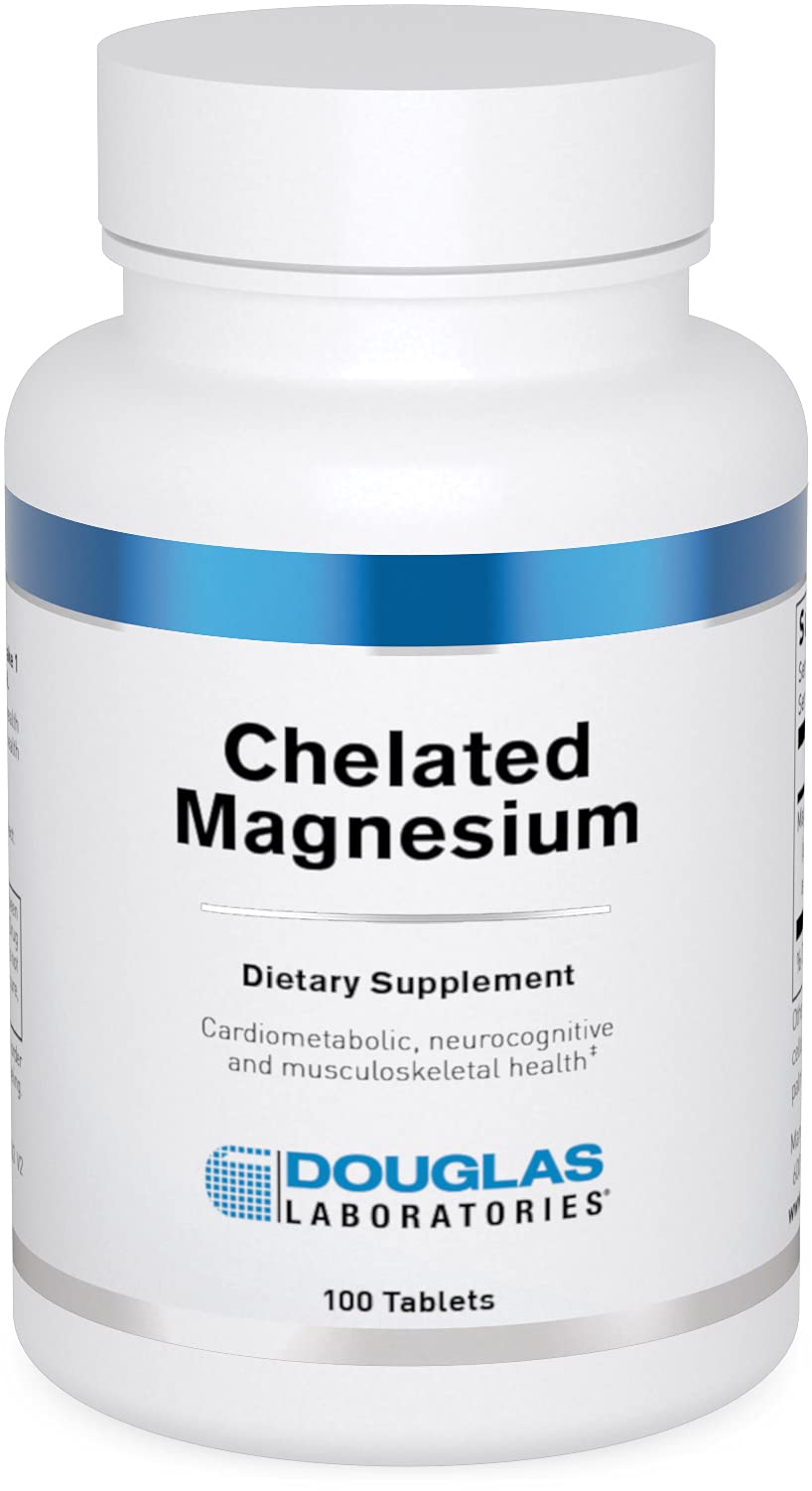 Douglas Laboratories Magnesium Supplement 100mg front view