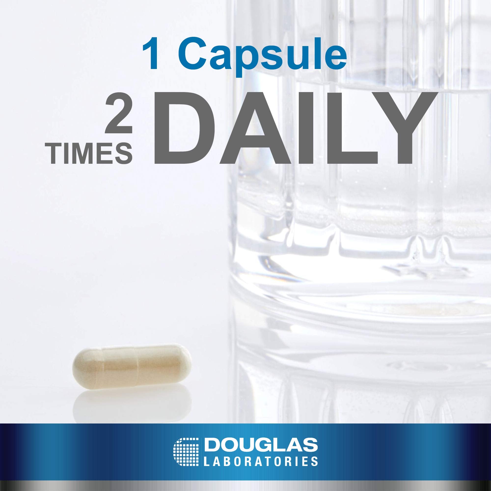 Douglas Laboratories Milk Thistle Herbal Supplement 250mg side view