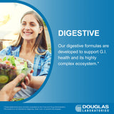 Douglas Laboratories Multi-Enzyme Supplement bottle with cap open