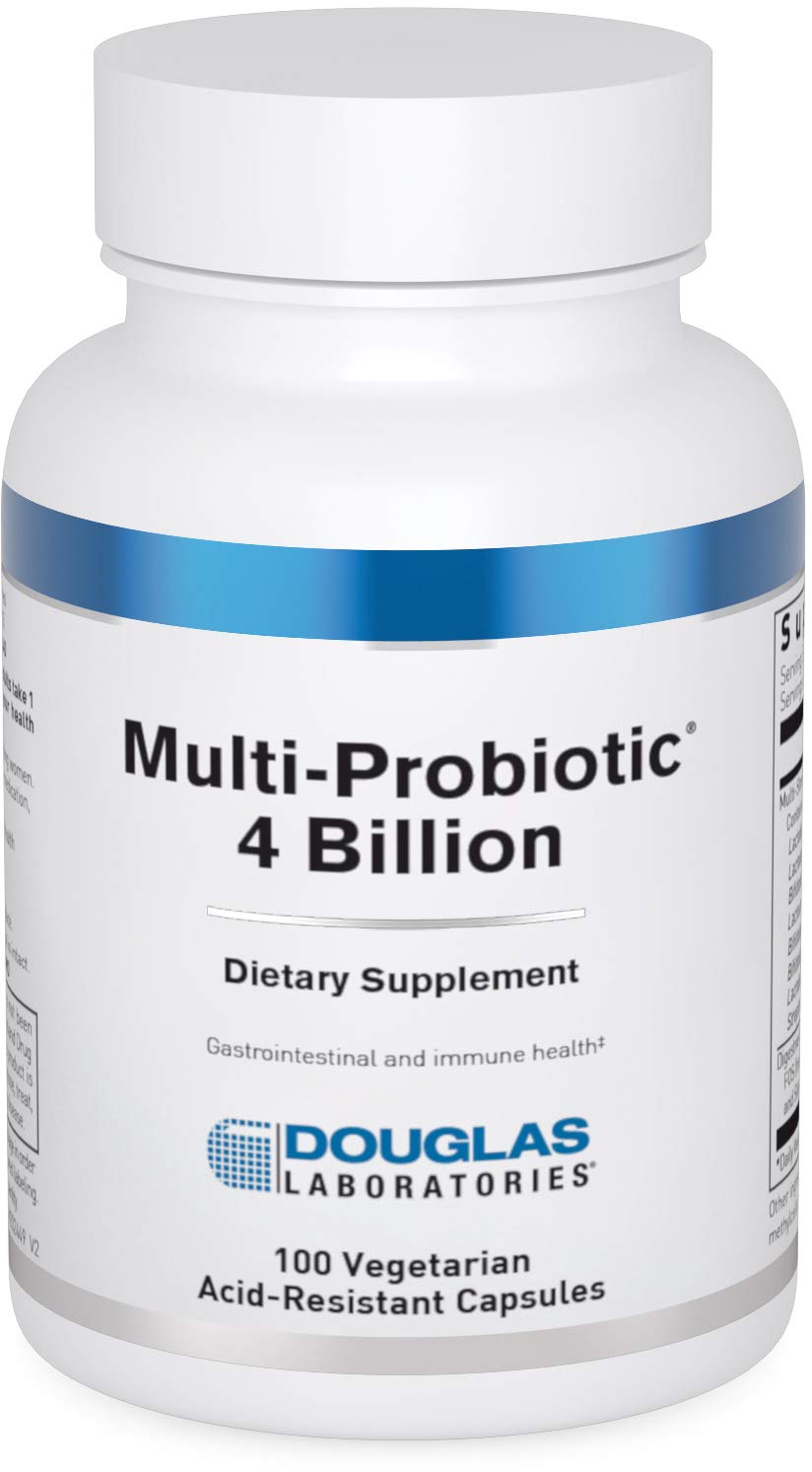Douglas Laboratories Multi-Probiotic 4 Billion CFUs Capsules front view