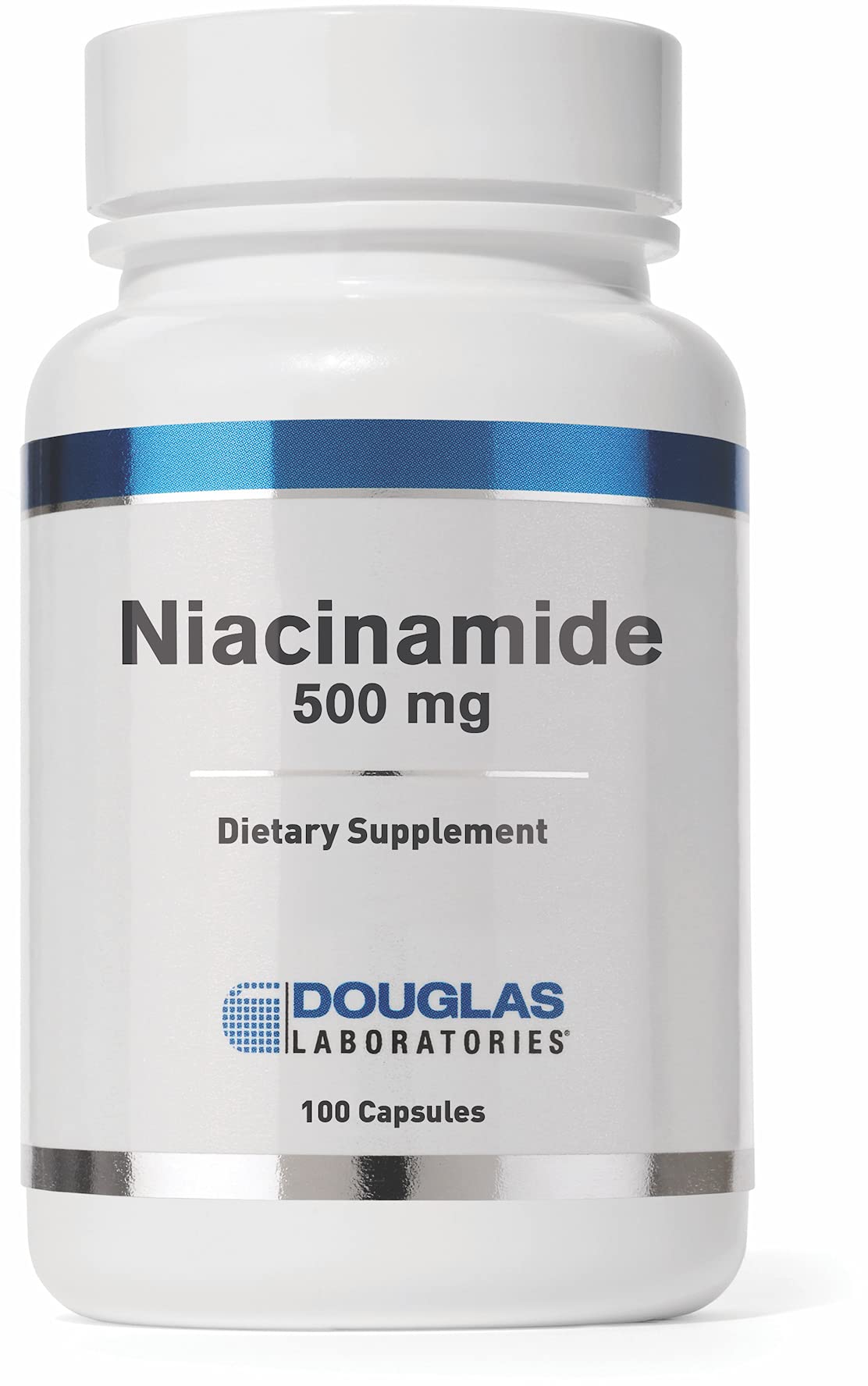 Douglas Laboratories Niacinamide Capsules 500mg front view