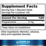 Douglas Laboratories Pregnenolone Supplement 5mg side view