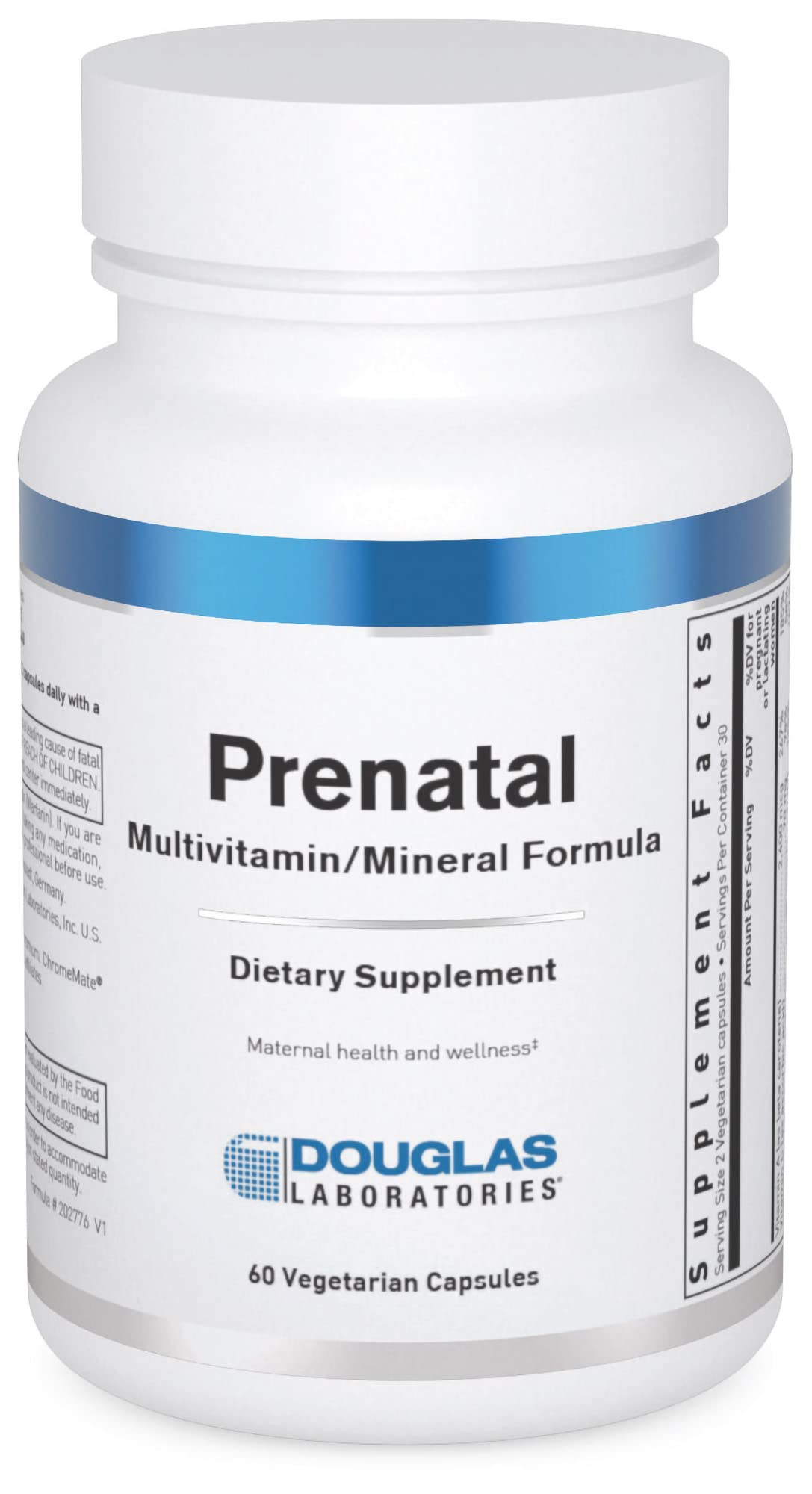 Douglas Laboratories Prenatal Multivitamin Capsules front view