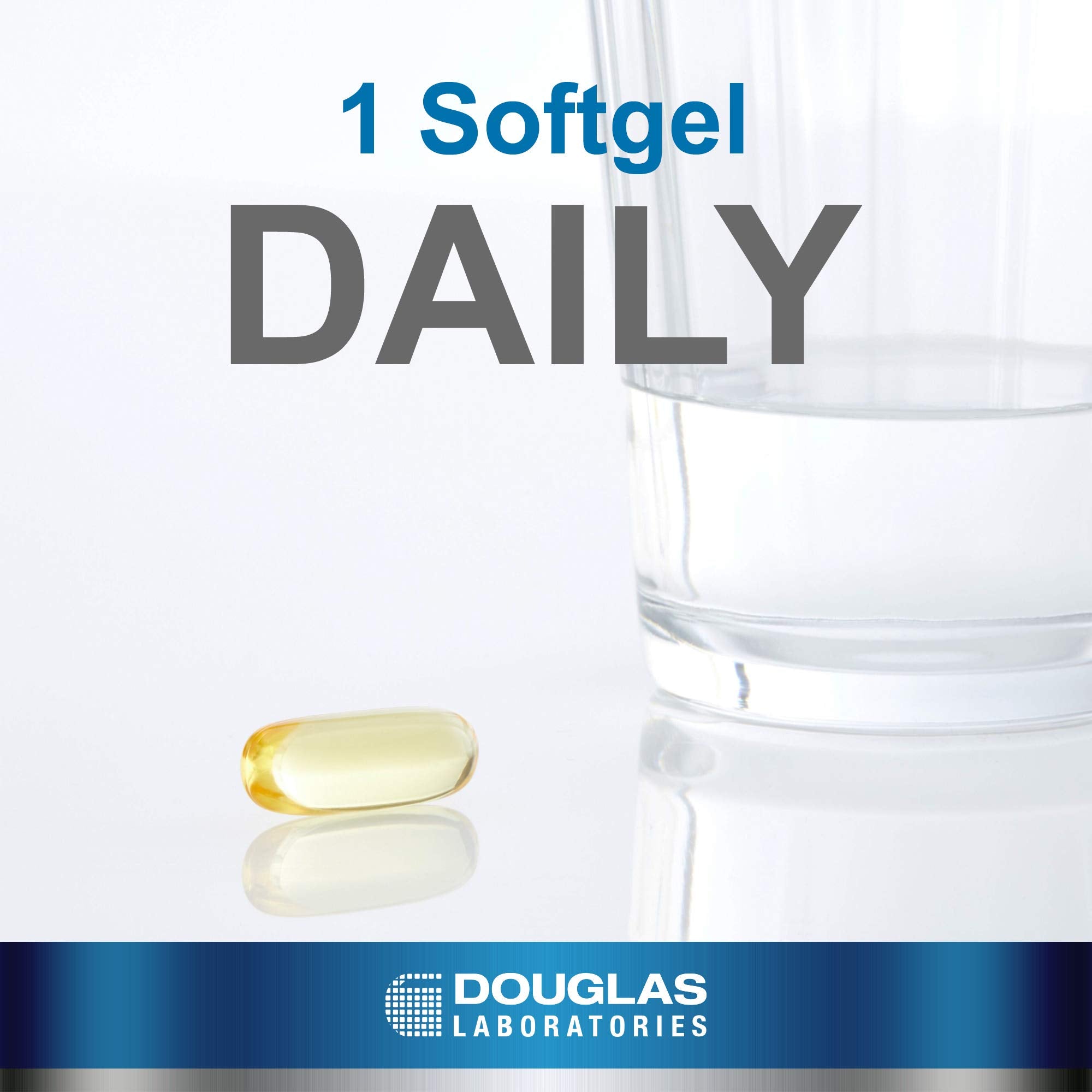 Douglas Laboratories QUELL Fish Oil softgel side view