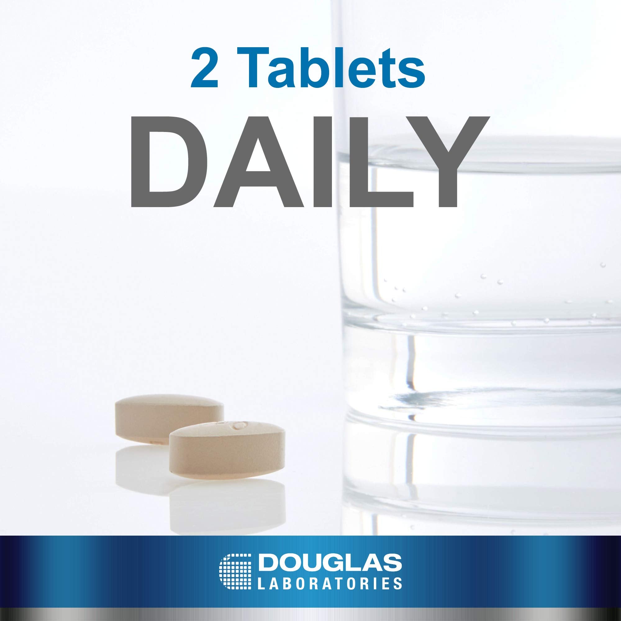 Douglas Laboratories Ultra Preventive 2 Daily Multivitamin back view with ingredient list