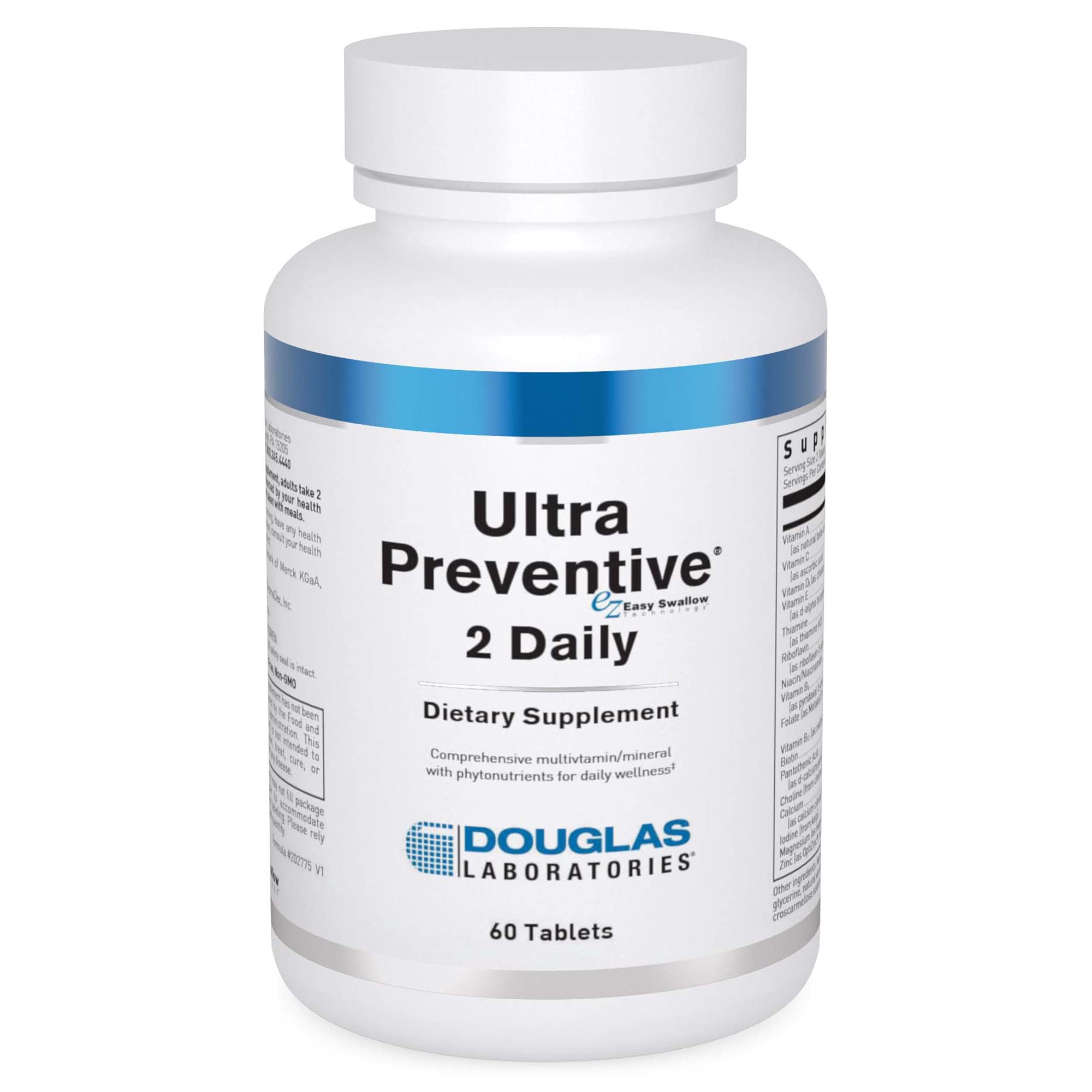 Douglas Laboratories Ultra Preventive 2 Daily Multivitamin front view of packaging