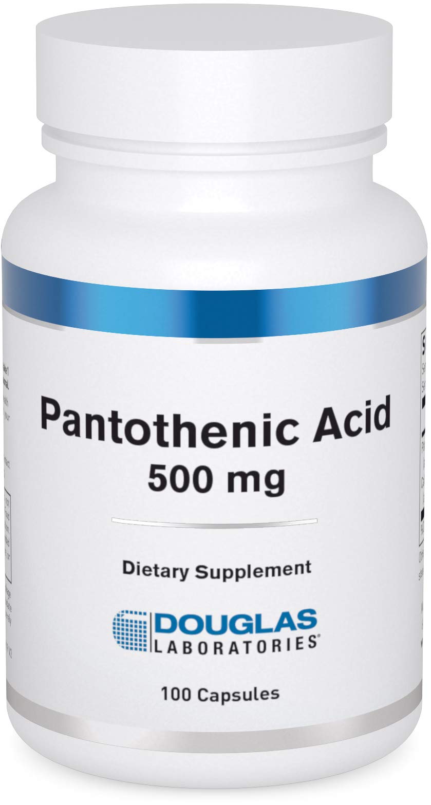 Douglas Laboratories Vitamin B5 Pantothenic Acid 500mg capsule front view