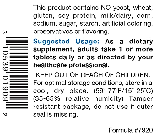 Douglas Laboratories Vitamin C 1000mg tablet side view
