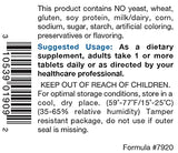 Douglas Laboratories Vitamin C 1000mg tablet side view