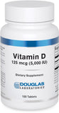 Douglas Laboratories Vitamin D3 5000 IU tablets front view