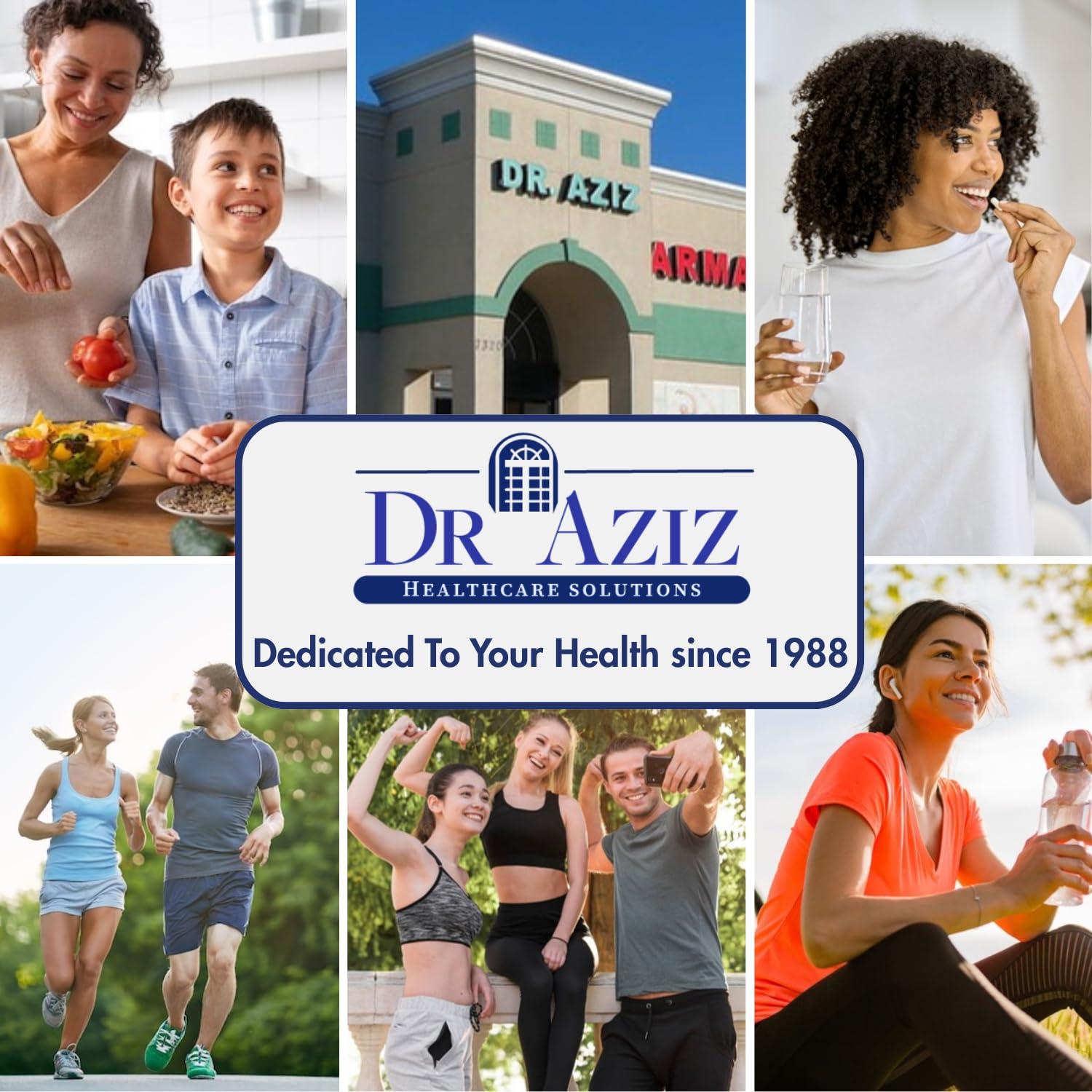 Dr Aziz DHEA Supplement lifestyle scene on a table