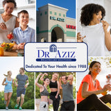 Dr Aziz DHEA Supplement lifestyle scene on a table