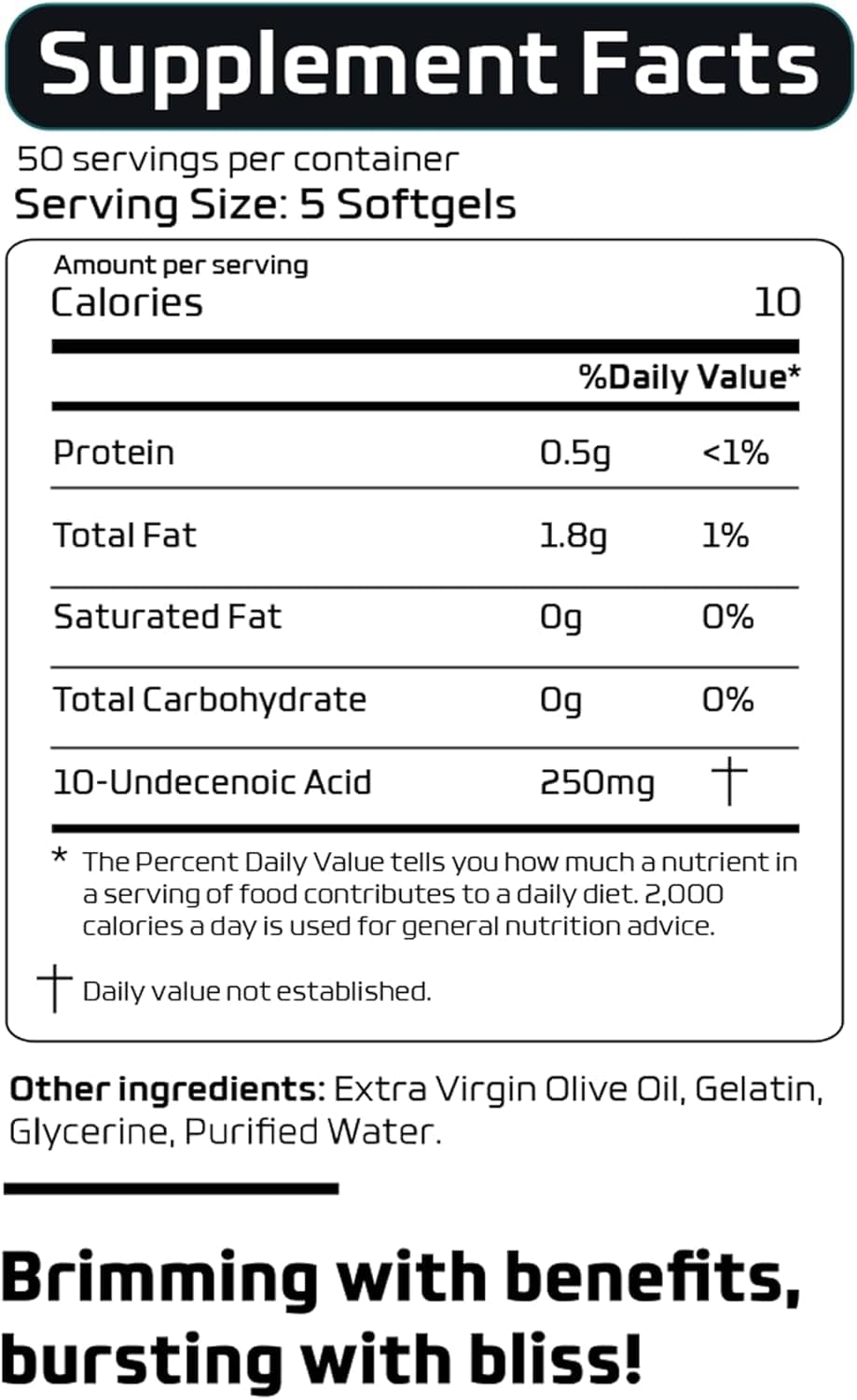 Dr B Supplements Undecylenic Acid 141g on a wooden table