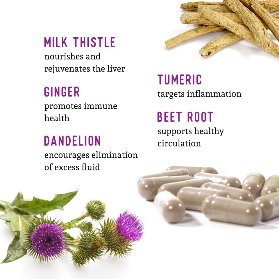 Dr. Barry's Milk Thistle Supplement ingredients list