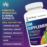 Dr. Berg DIM Supplement bottle side view