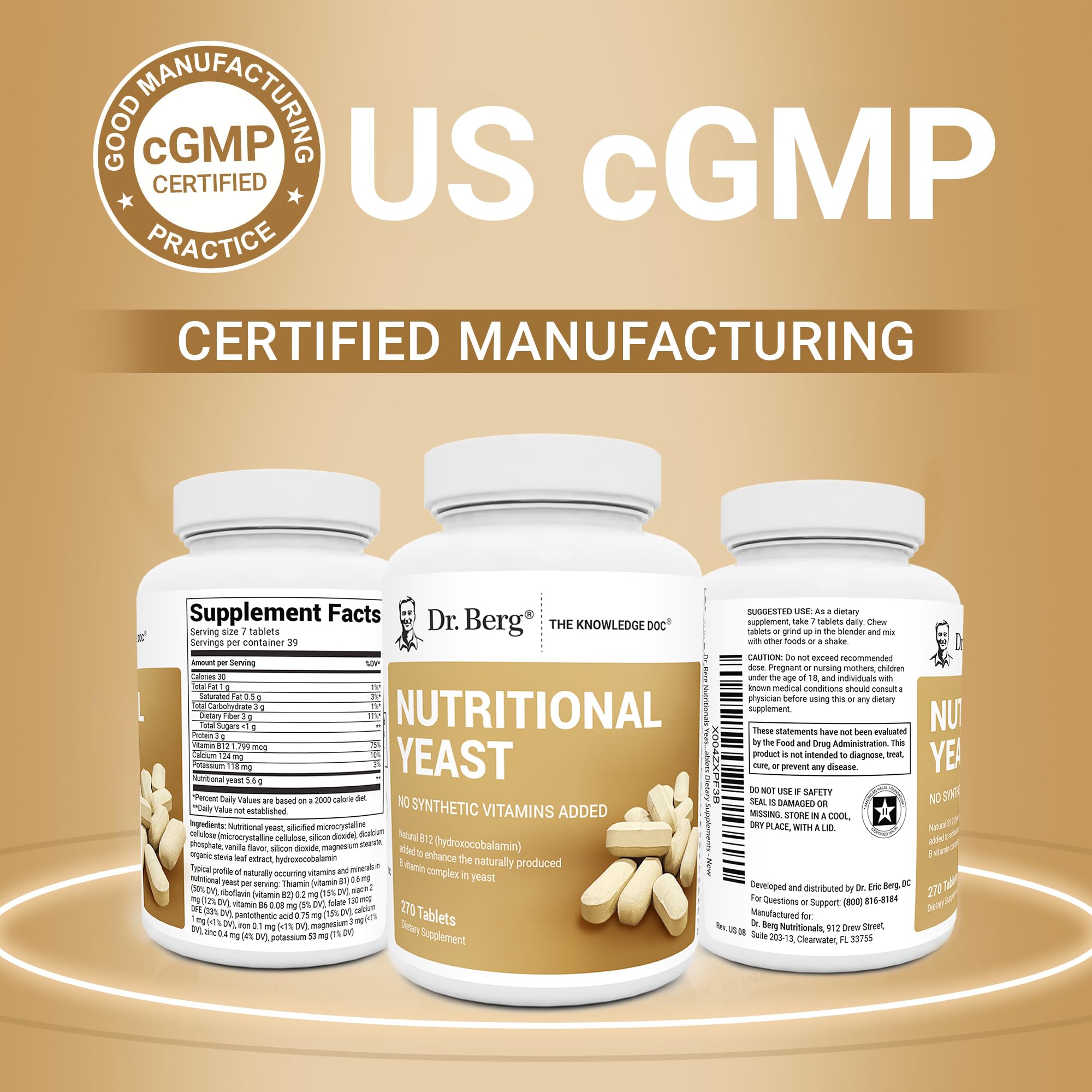 Dr. Berg Nutritionals B-Complex tablets close-up