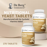 Dr. Berg Nutritionals B-Complex tablets with nutritional yeast