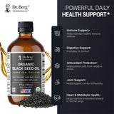 Dr. Berg Nutritionals Black Seed Oil 113g in lifestyle setting