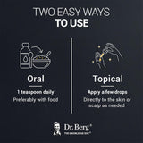 Dr. Berg Nutritionals Black Seed Oil 113g packaging detail