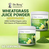 Dr. Berg Nutritionals Chlorophyll Powder 227g scoop with powder