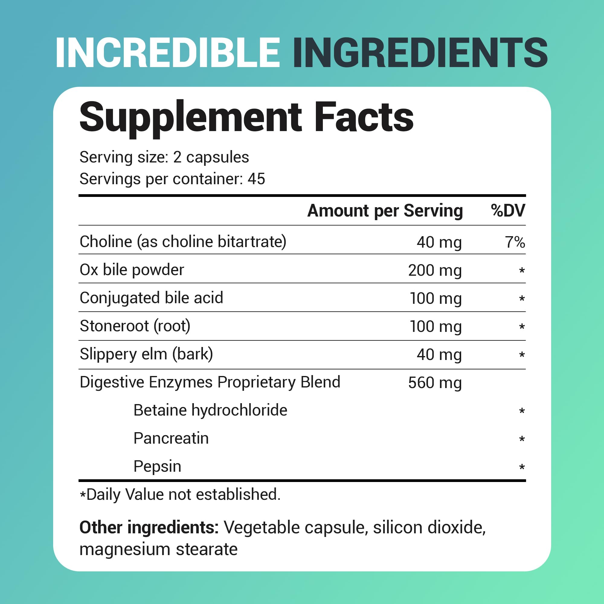 Dr. Berg Nutritionals Gallbladder Supplement bottle with a measuring spoon