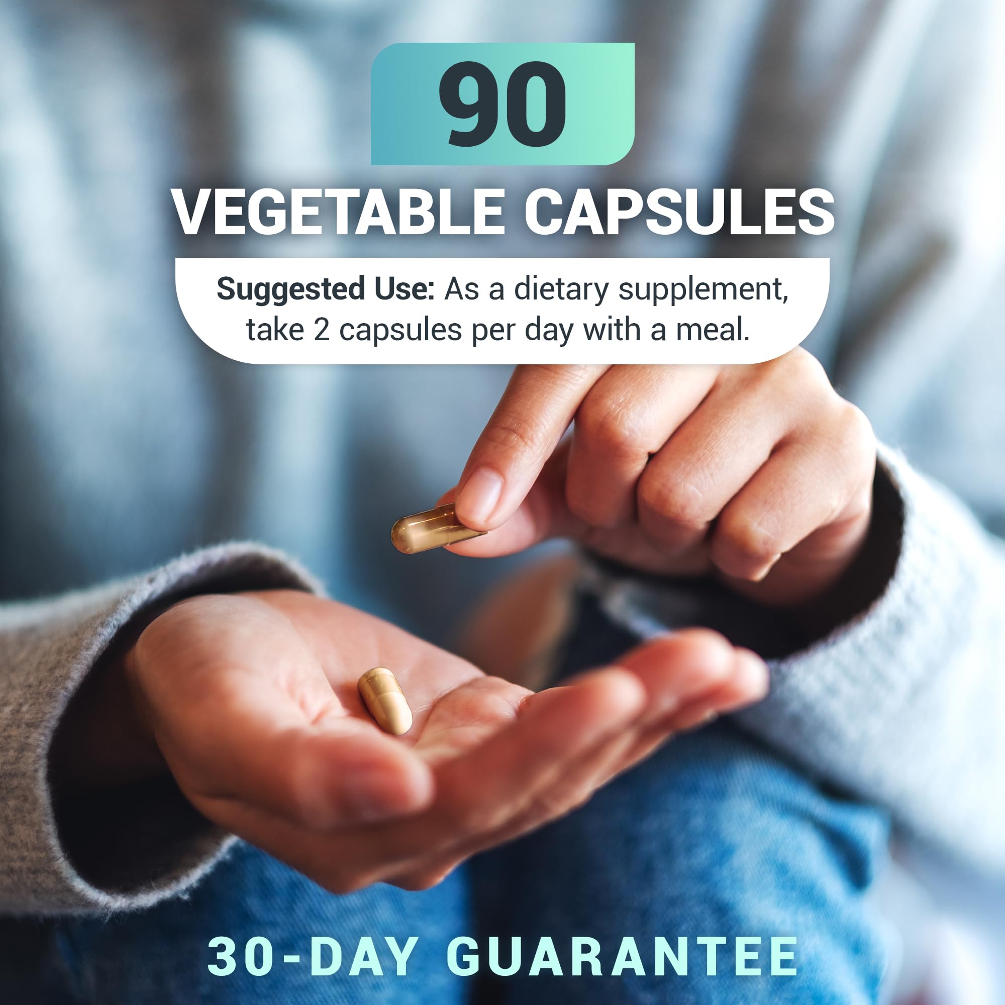 Dr. Berg Nutritionals Gallbladder Supplement showing capsule size