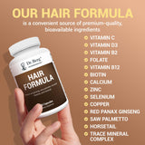 Dr. Berg Nutritionals Hair Formula Multivitamin capsules close-up