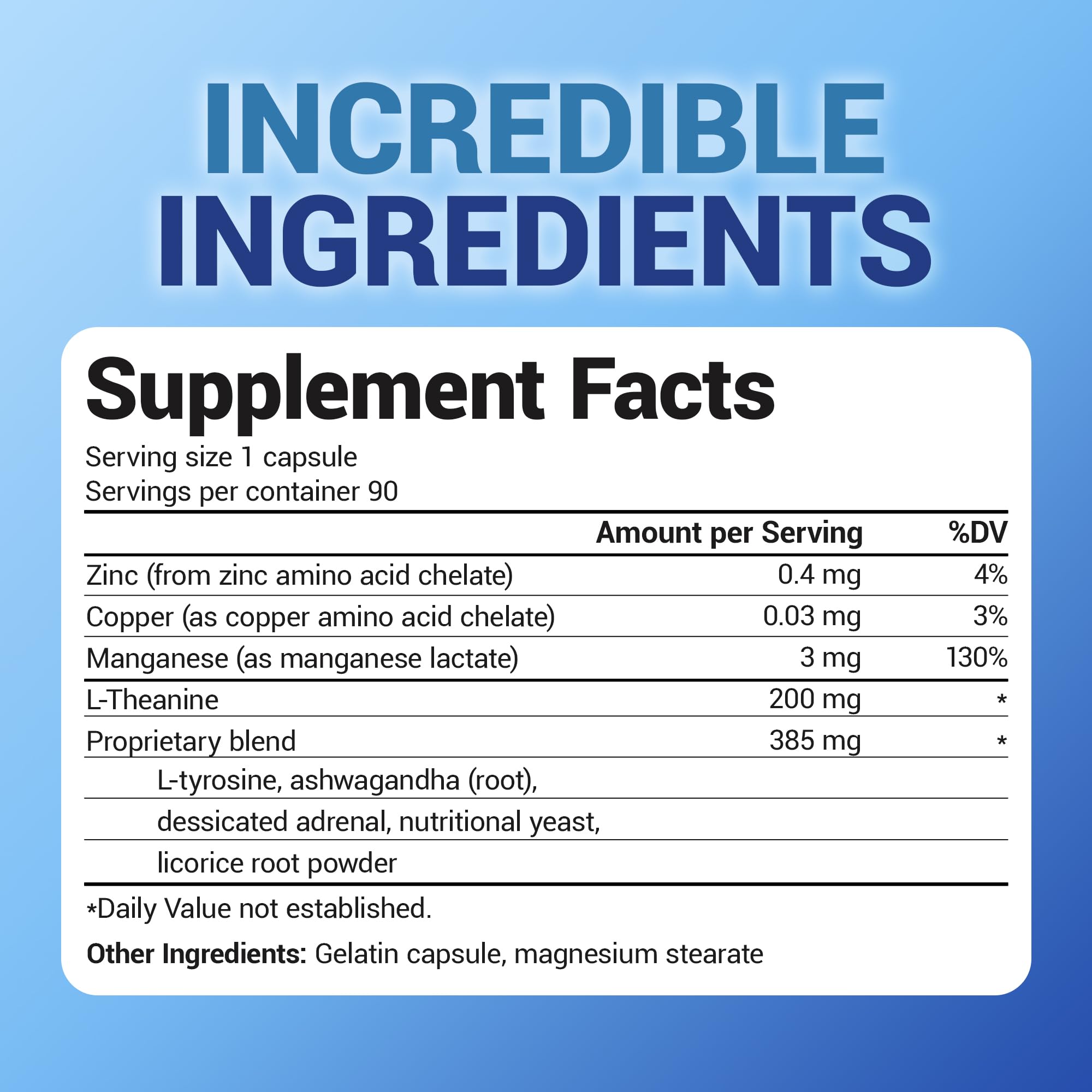 Dr. Berg Nutritionals L-Theanine 200 mg capsules in a hand