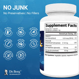 Dr. Berg Nutritionals Magnesium Glycinate 500g capsule close-up