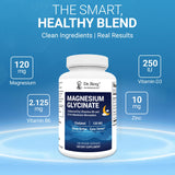 Dr. Berg Nutritionals Magnesium Glycinate 500g packaging