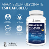 Dr. Berg Nutritionals Magnesium Glycinate 500g side view