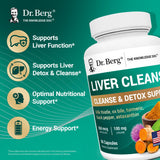 Dr. Berg Nutritionals Milk Thistle Capsules on wooden table