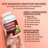 Dr. Berg Nutritionals Multi-Enzymes 200mg Betaine HCl with ingredients