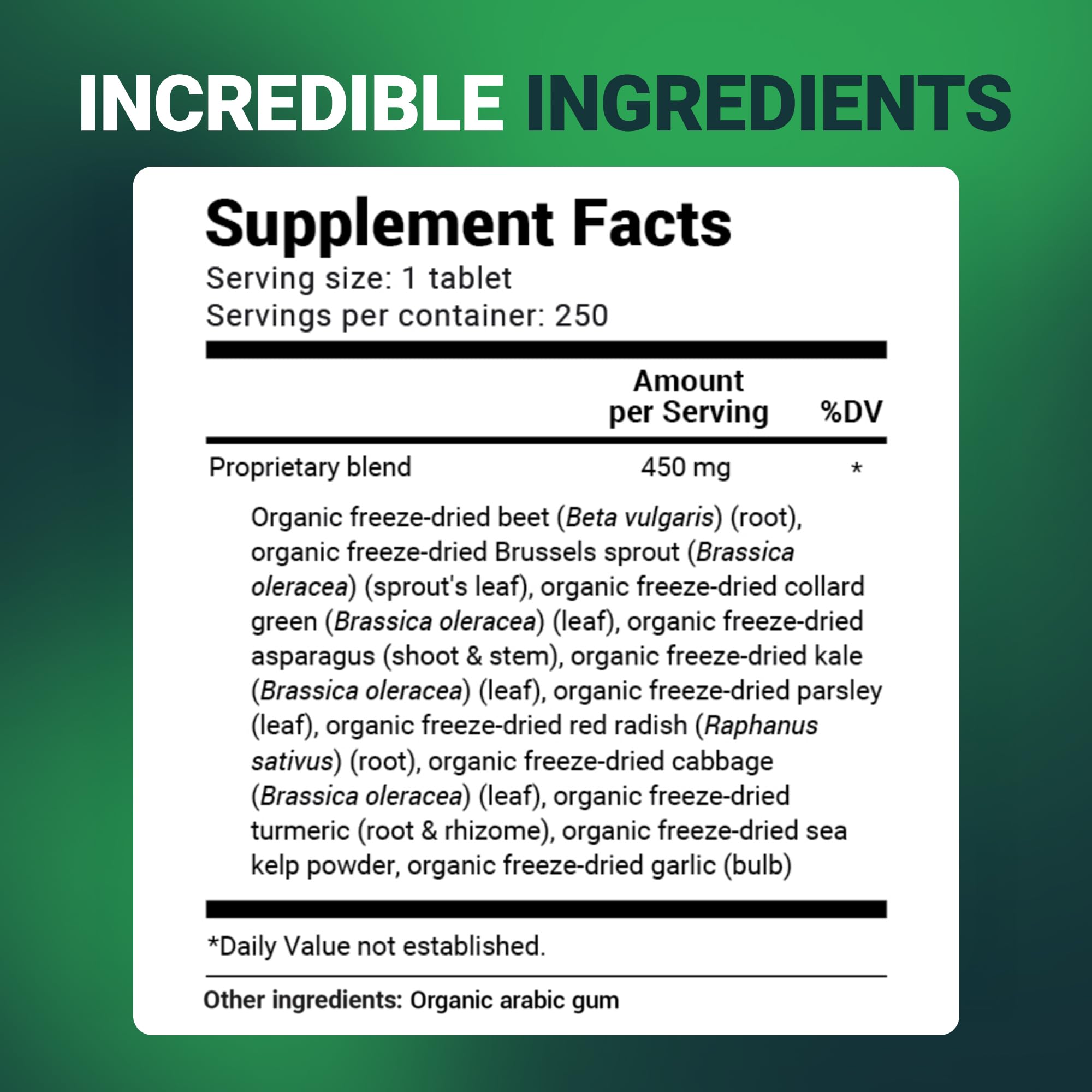 Dr. Berg Nutritionals Organic Vegetable Blend Supplement in a lifestyle setting