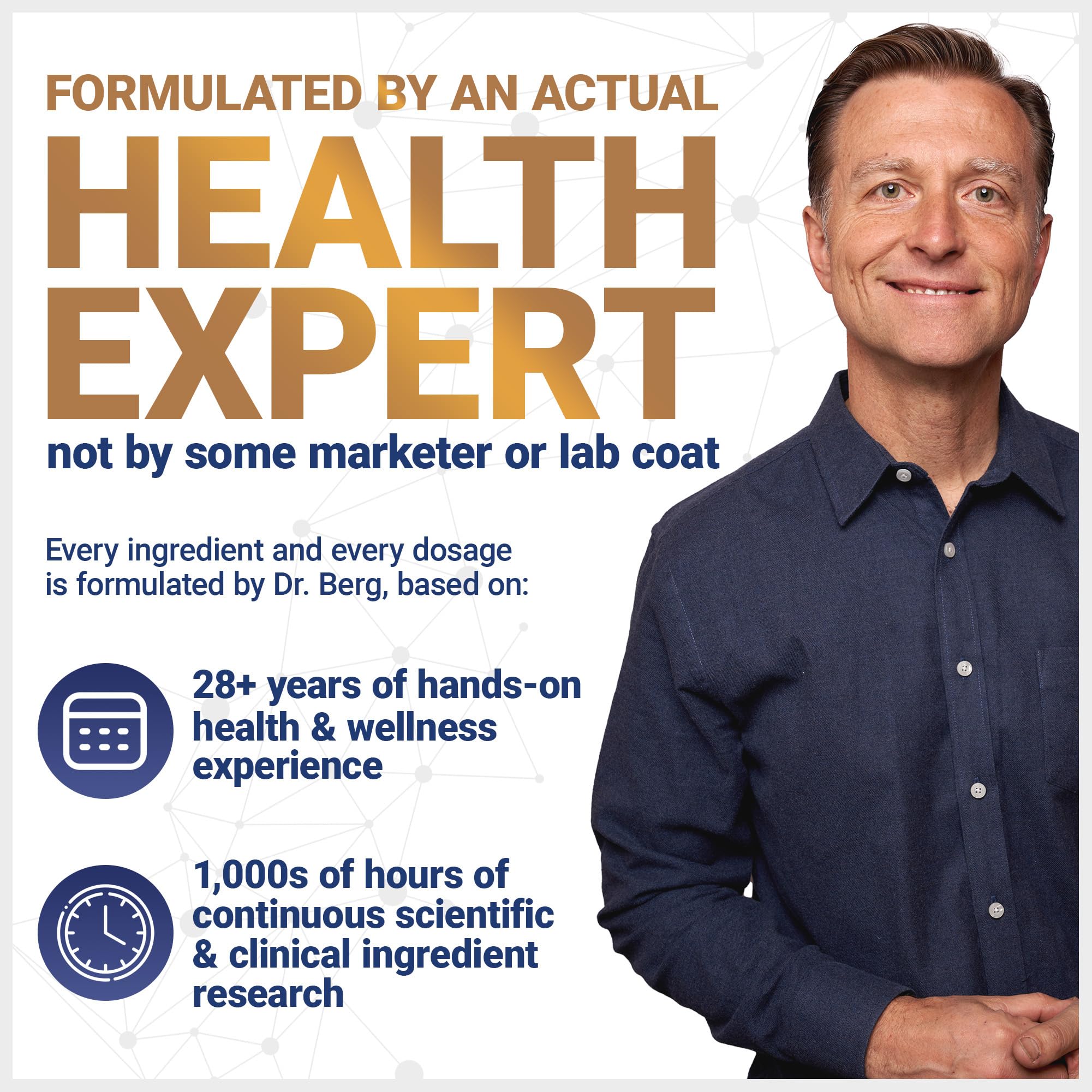 Dr. Berg Nutritionals Turmeric Curcumin Supplement bottle on a table