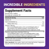 Dr. Berg Nutritionals Vitamin C Chewable Wafers with a serving size